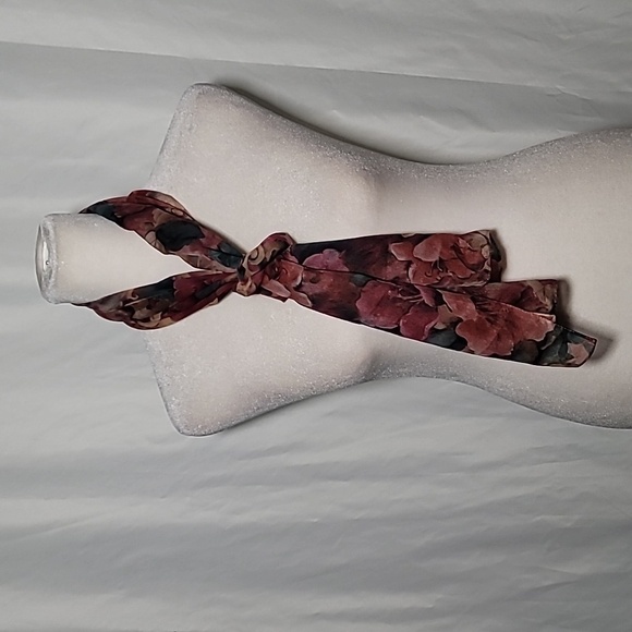 ♥️SCARF rectangular floral print - Picture 7 of 7